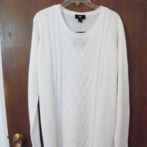Acrylic knit sweater dress (#EV978)